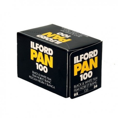 Película ilford pan 100 135x36 en caja