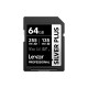 Tarjeta SD 64GB Lexar 1066x profesional U3