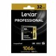 Tarjeta cf 32gb lexar professional 1066x